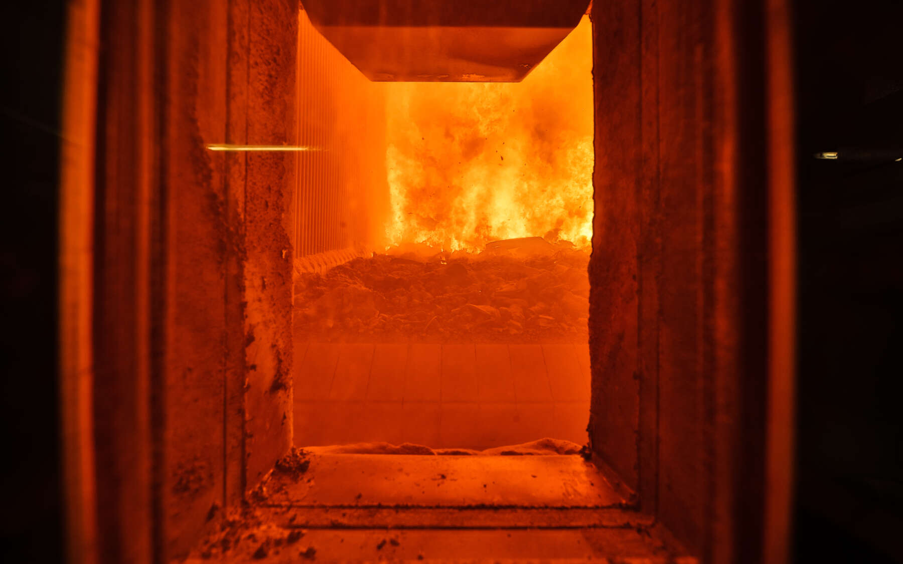 Blick ins Feuer